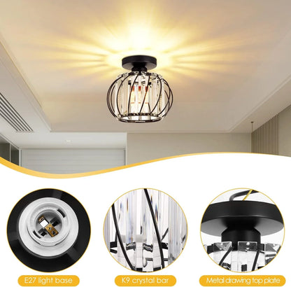 Glazen Plafondlamp Hal Verlichting Modern Design