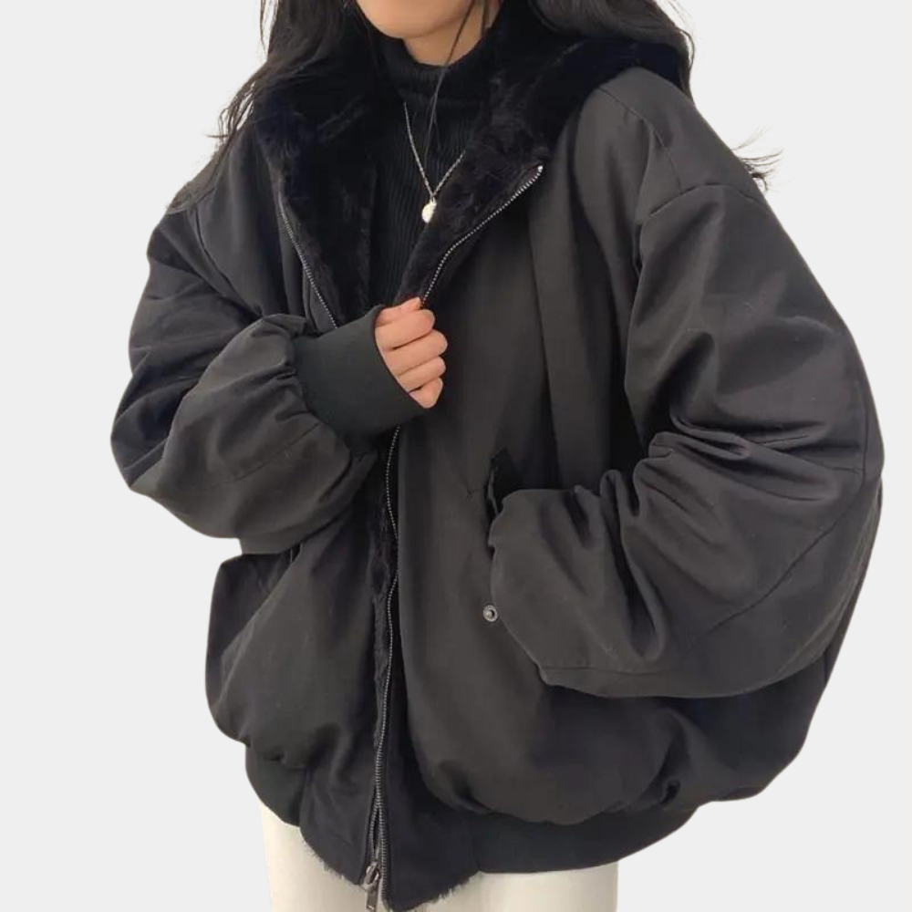 Oversized Winterjas Dames Warm en Comfortabel Losse Pasvorm