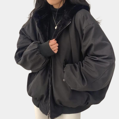 Oversized Winterjas Dames Warm en Comfortabel Losse Pasvorm