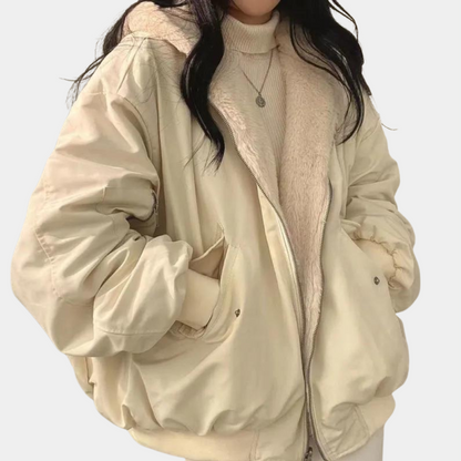 Oversized Winterjas Dames Warm en Comfortabel Losse Pasvorm