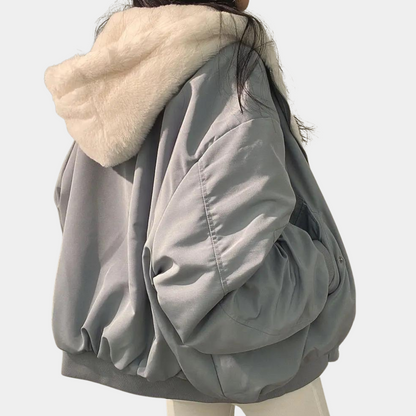 Oversized Winterjas Dames Warm en Comfortabel Losse Pasvorm