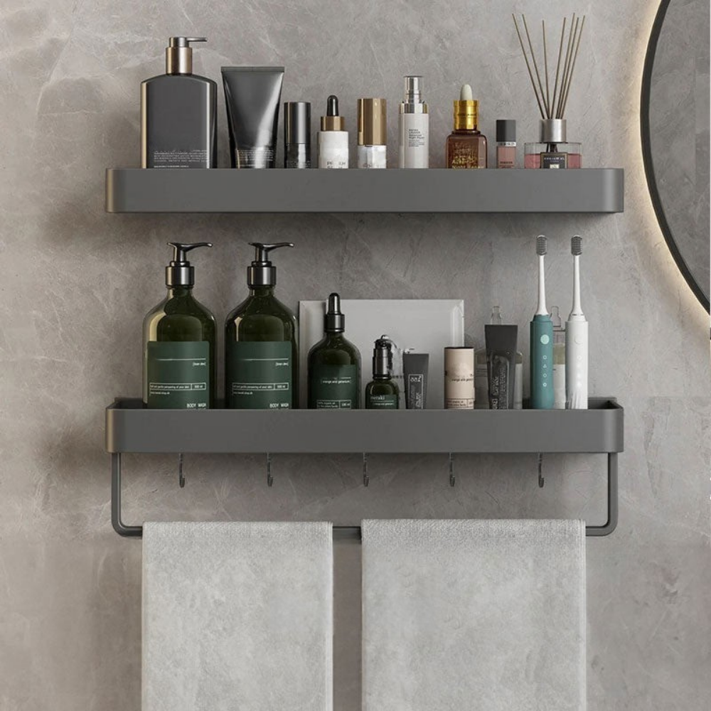 Wandrek Badkamer Aluminium Opbergrek Modern Design