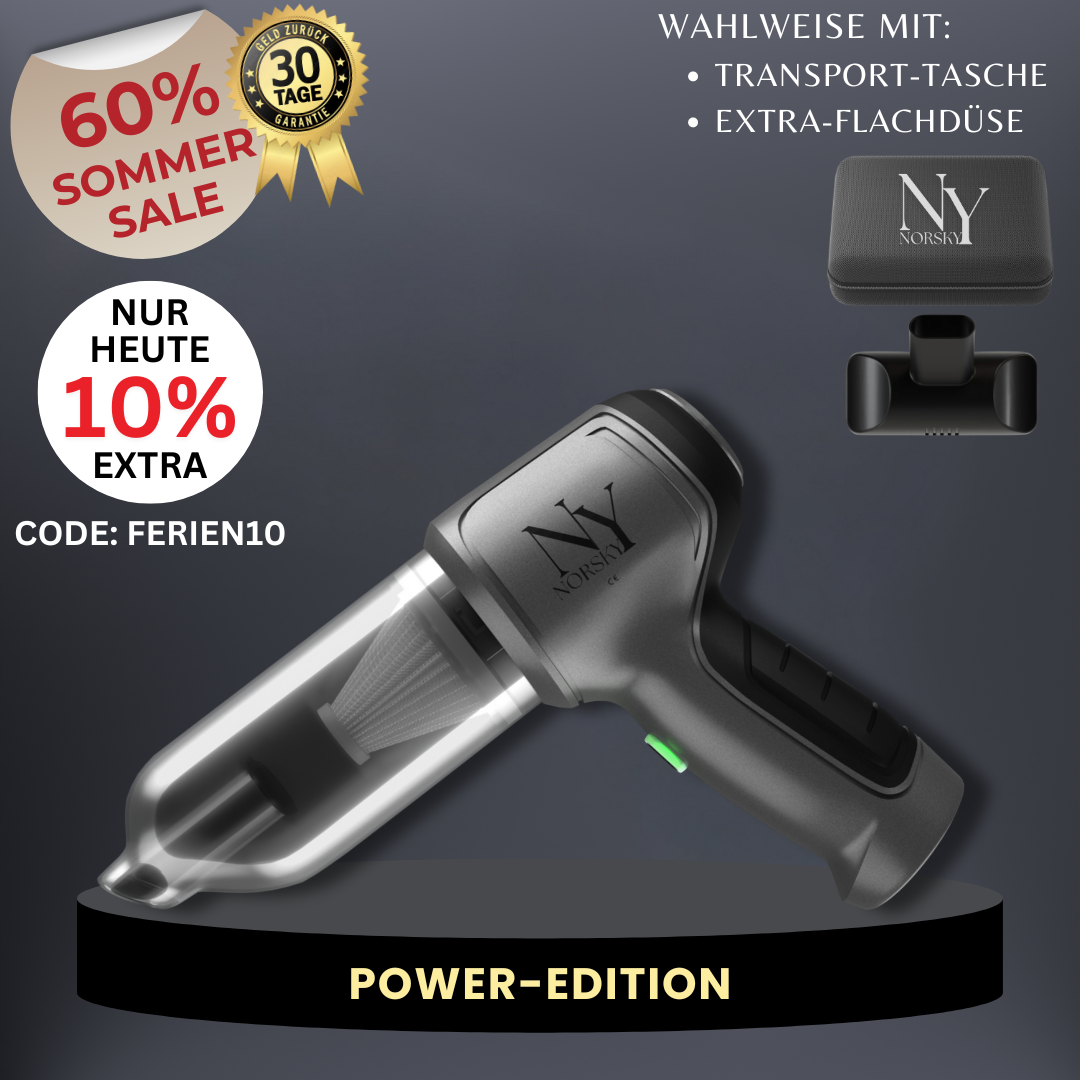 Draadloze Stofzuiger Blazer 2-in-1 Krachtig en Licht - Velinix