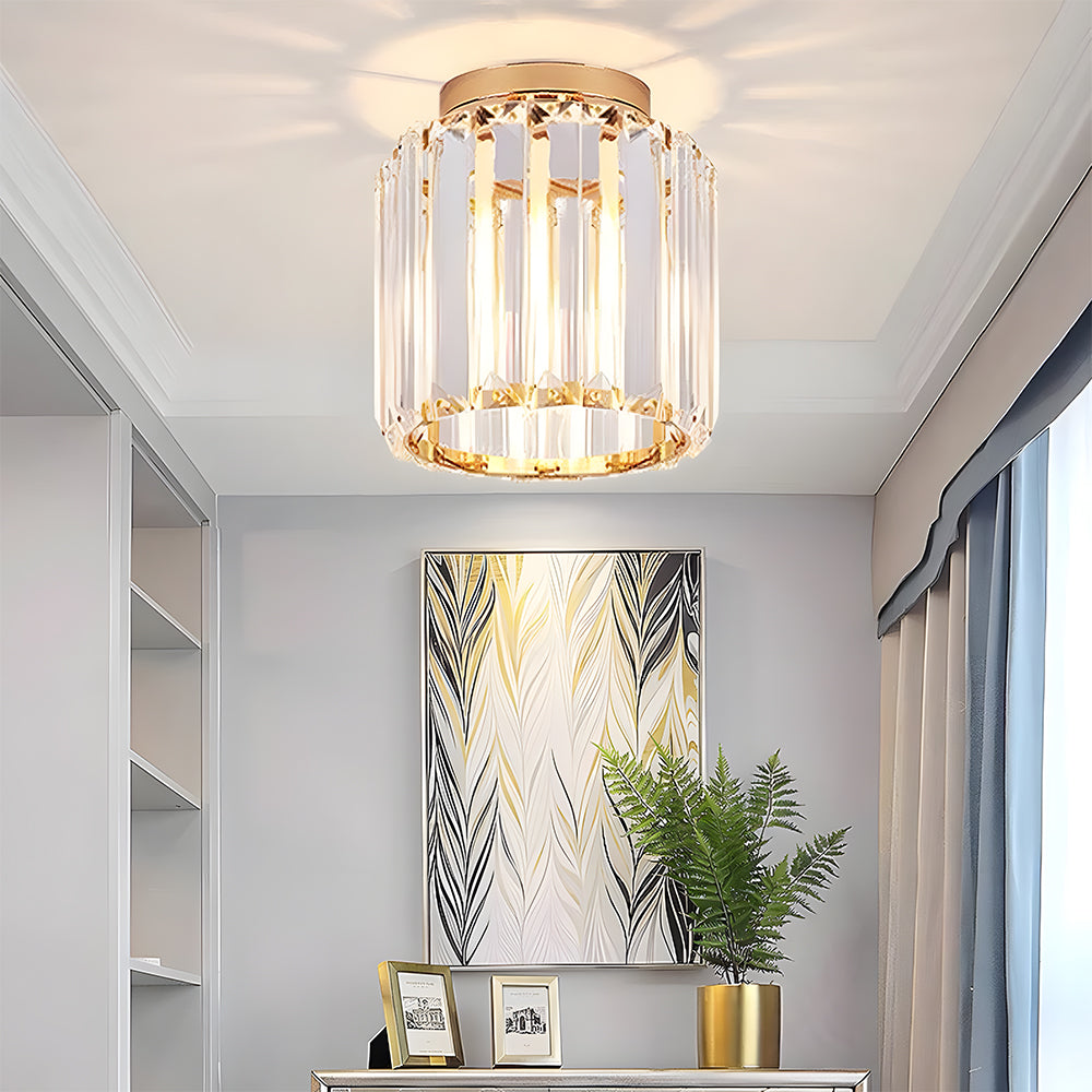 Zwart Plafondlamp Modern LED Flush Design