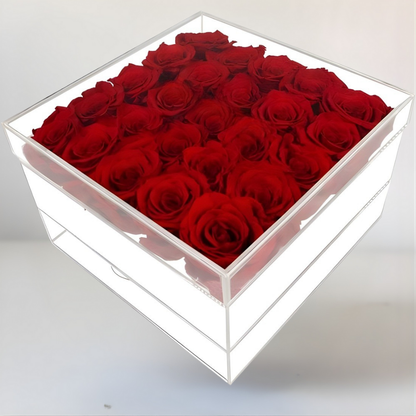 Rozen Hart Decoratie Acryl Langhoudend Romantisch Cadeau - Velinix