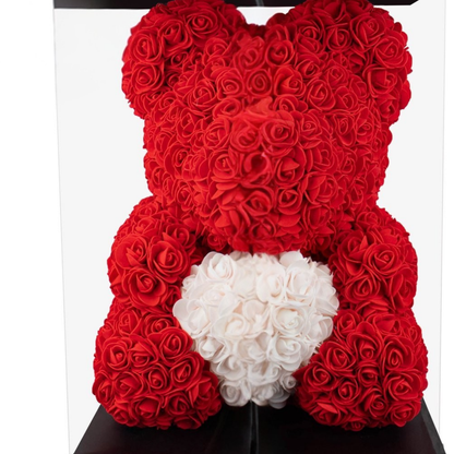 Valentijnsdag Decoratie Cadeau Beer Romantisch Rozen