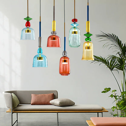 Glazen Hanglamp Scandinavisch Design Modern