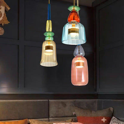 Glazen Hanglamp Scandinavisch Design Modern - Velinix