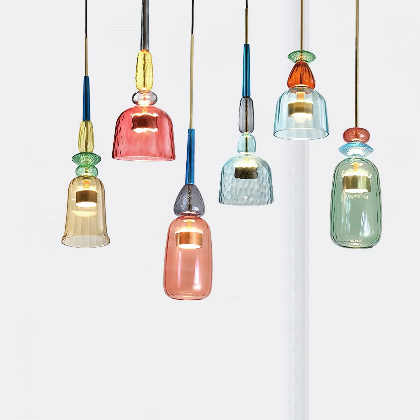 Glazen Hanglamp Scandinavisch Design Modern