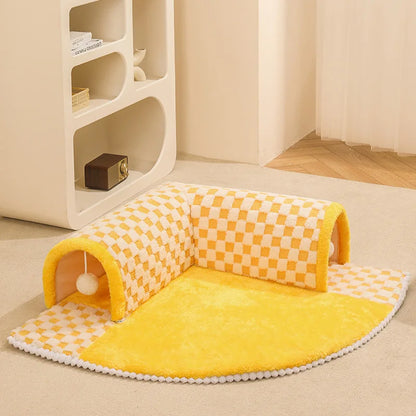 Kattenhuis Tunnel Zacht Speelhuis voor Katten