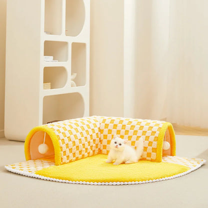Kattenhuis Tunnel Zacht Speelhuis voor Katten