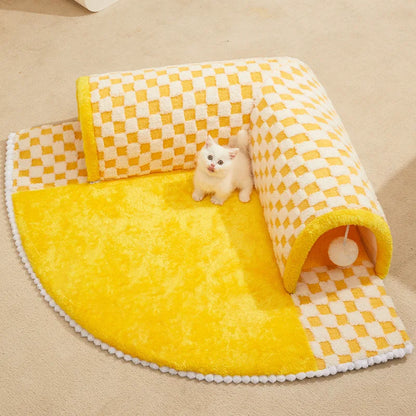 Kattenhuis Tunnel Zacht Speelhuis voor Katten