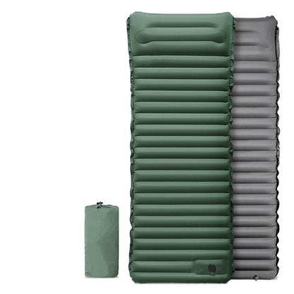 Avontuur™ – Opblaasbare Matras Voor Comfortabel Kamperen Met Ingebouwde Pomp-1
