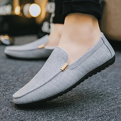 CanvasEase™ – Casual Slip-On Loafers voor Heren