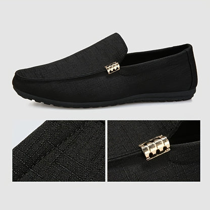 CanvasEase™ – Casual Slip-On Loafers voor Heren