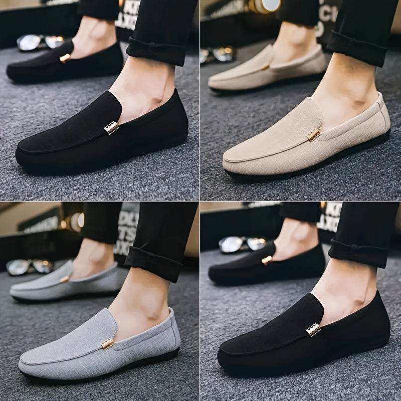 CanvasEase™ – Casual Slip-On Loafers voor Heren