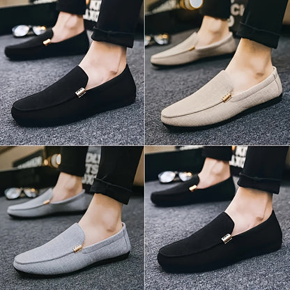 CanvasEase™ – Casual Slip-On Loafers voor Heren