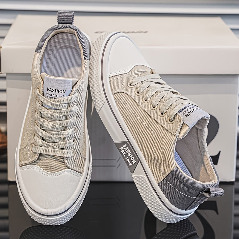 CanvasPro™ – Comfortabele Lage Canvas Sneakers voor Heren