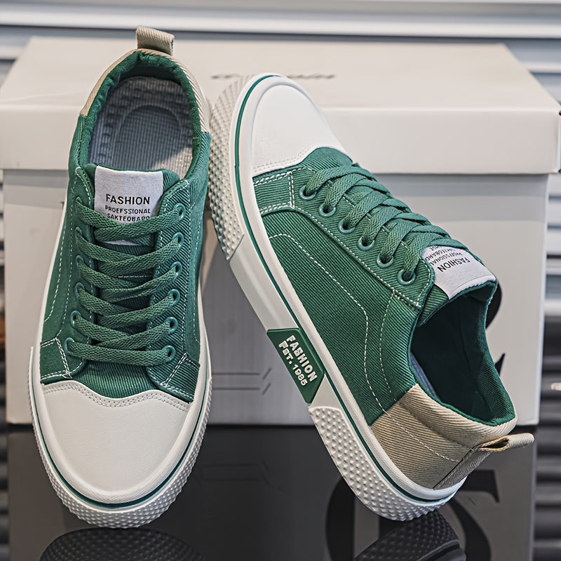 CanvasPro™ – Comfortabele Lage Canvas Sneakers voor Heren