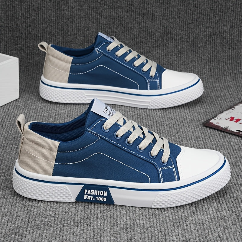 CanvasPro™ – Comfortabele Lage Canvas Sneakers voor Heren