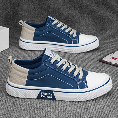 CanvasPro™ – Comfortabele Lage Canvas Sneakers voor Heren