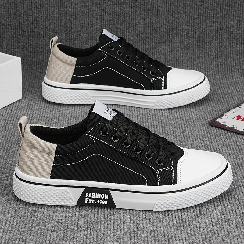 CanvasPro™ – Comfortabele Lage Canvas Sneakers voor Heren