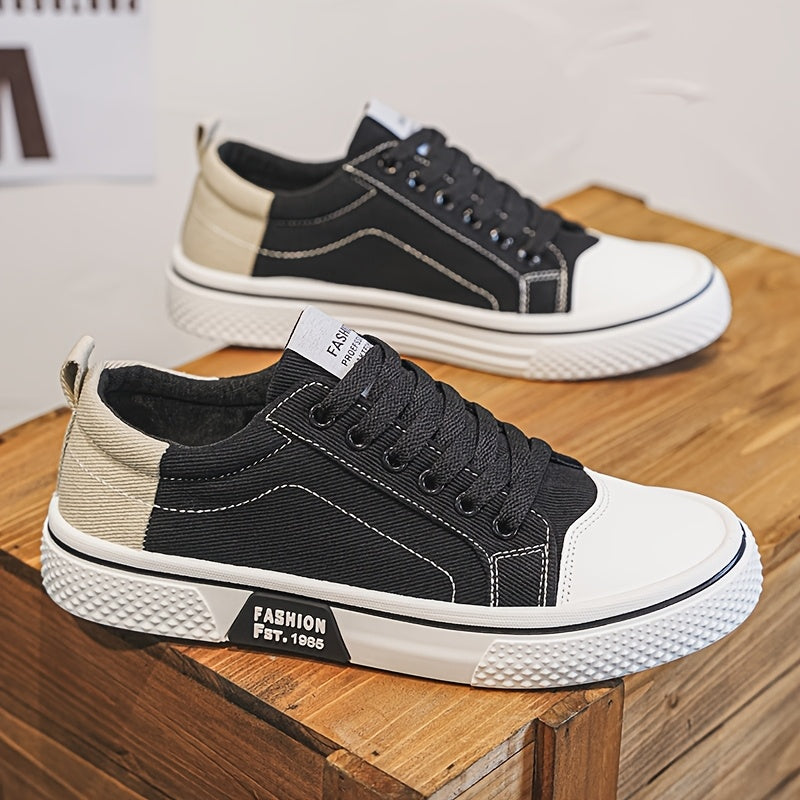CanvasPro™ – Comfortabele Lage Canvas Sneakers voor Heren