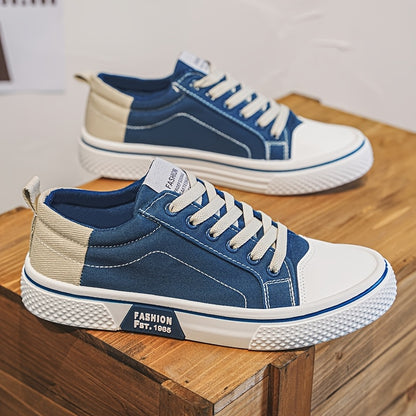 CanvasPro™ – Comfortabele Lage Canvas Sneakers voor Heren