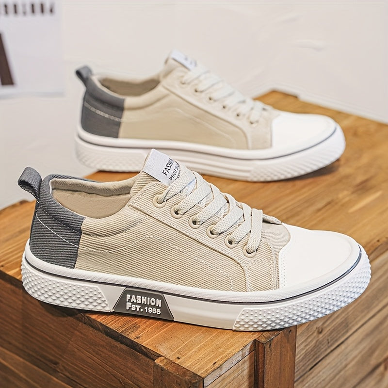 CanvasPro™ – Comfortabele Lage Canvas Sneakers voor Heren
