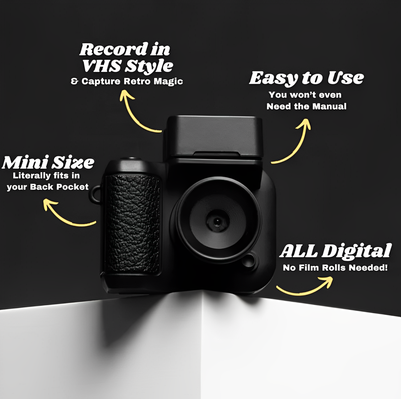 Kleine HD Camera 1080P Compact en Veelzijdig
