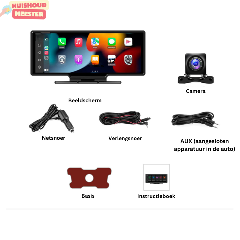 CarPlay PRO+ | Camera Wifi Carplay & Android Auto 4K DVR