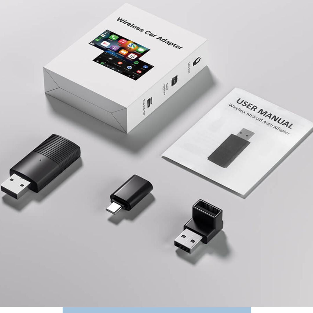 Draadloze Carplay Adapter voor Apple en Android