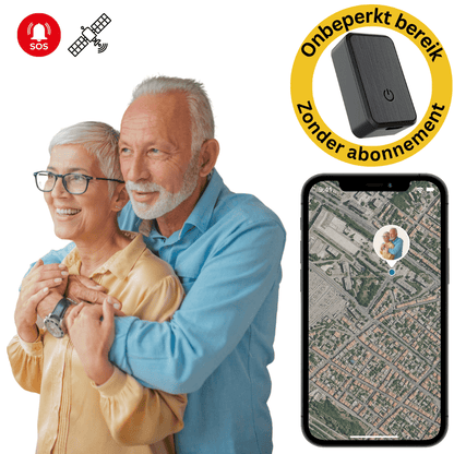 CareTrack™ – GPS Tracker Personen Zonder Abonnement met Real‑Time Positie & Zonealarm