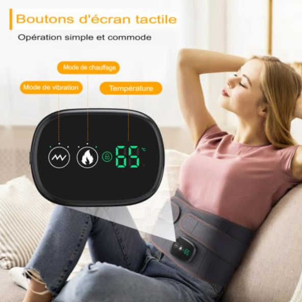 WarmFlex™ – Draadloze Lumbale Riem met Verwarming en Massagefunctie-4