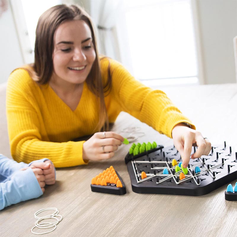 Ketting Spel Driehoek voor Kinderen Leer speels Rekenen en Denken