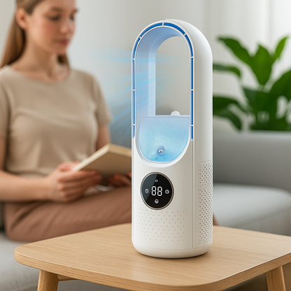 Compacte Luchtkoeler Stil en Draagbaar met USB en Timer
