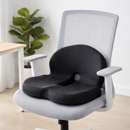 Zitkussen Memory Foam U-Vorm Antislip en Wasbaar - Velinix
