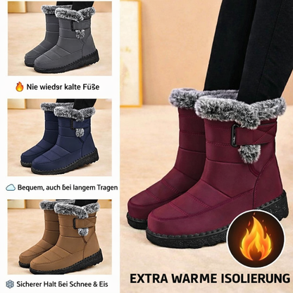 Waterdichte Sneeuwlaarzen met Warme Voering Antislip