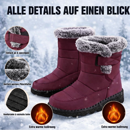 Waterdichte Sneeuwlaarzen met Warme Voering Antislip