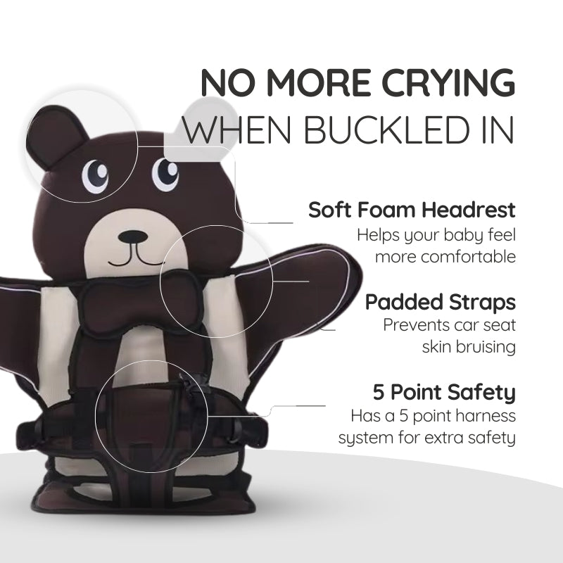 BearGuard™ – Kinderstoel Kussen Voor Veilig en Comfortabel Reizen-6