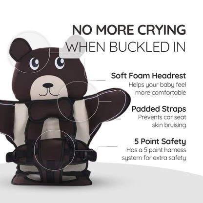 BearGuard™ – Kinderstoel Kussen Voor Veilig en Comfortabel Reizen-6