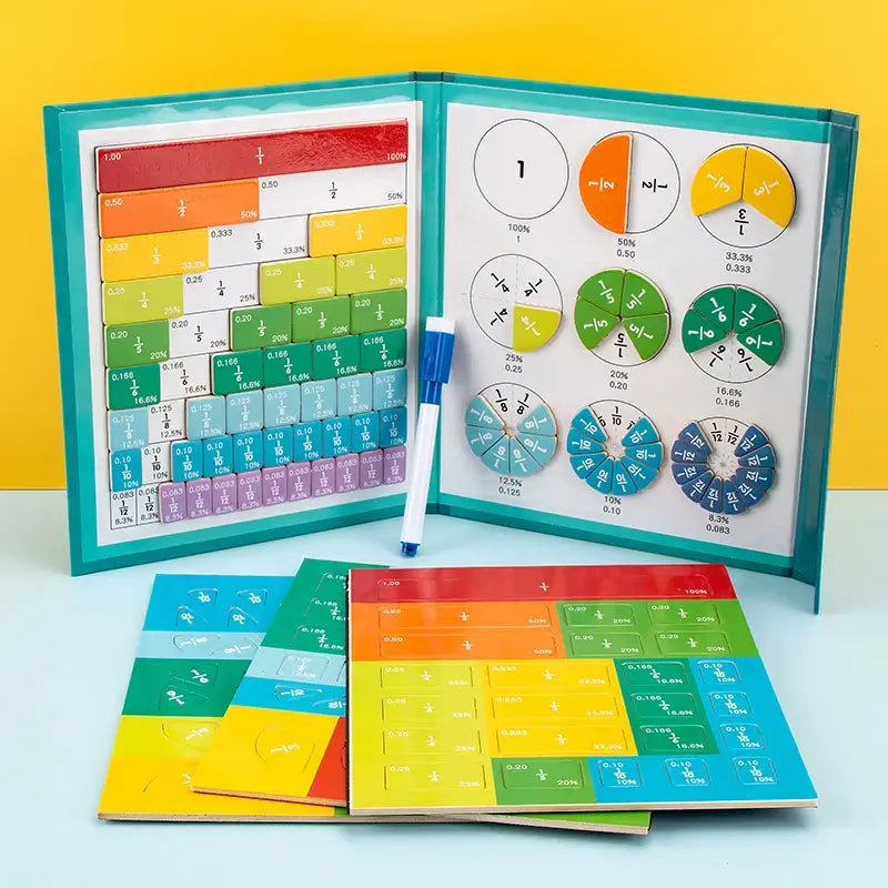 Magnetische Breukenschijf voor Kinderen Leer Breuken Gemakkelijk