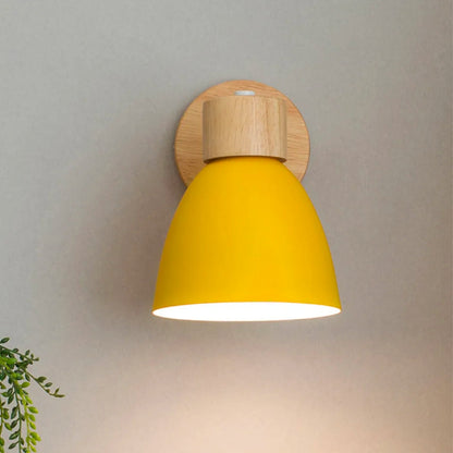 Scandinavische Wandlamp Modern Hout Design