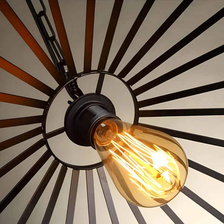 Industriële Hanglamp Hennep Touw Klassiek Design