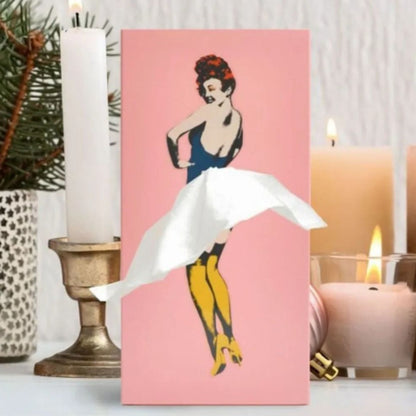 Tissuebox Rok Vormig Origineel Deco