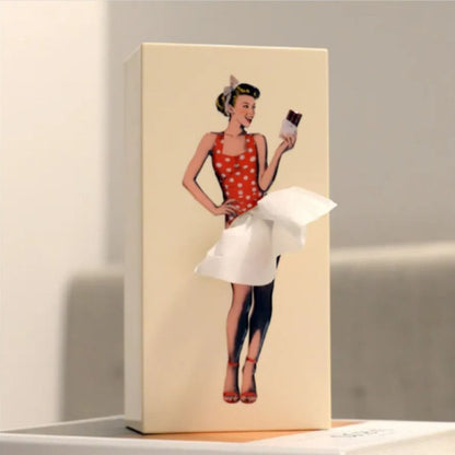 Tissuebox Rok Vormig Origineel Deco