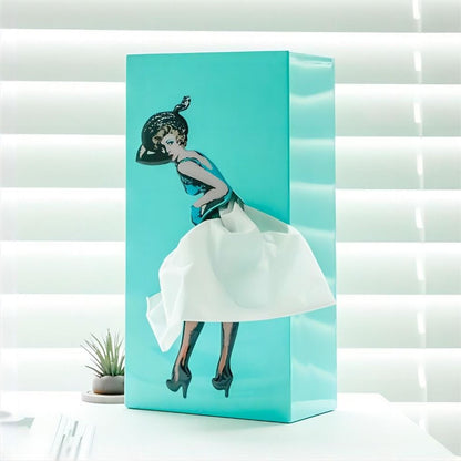 Tissuebox Rok Vormig Origineel Deco