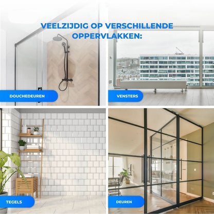 Ramenrobot LuxoClean - Automatische Ruitenschoonmaker met Sensoren