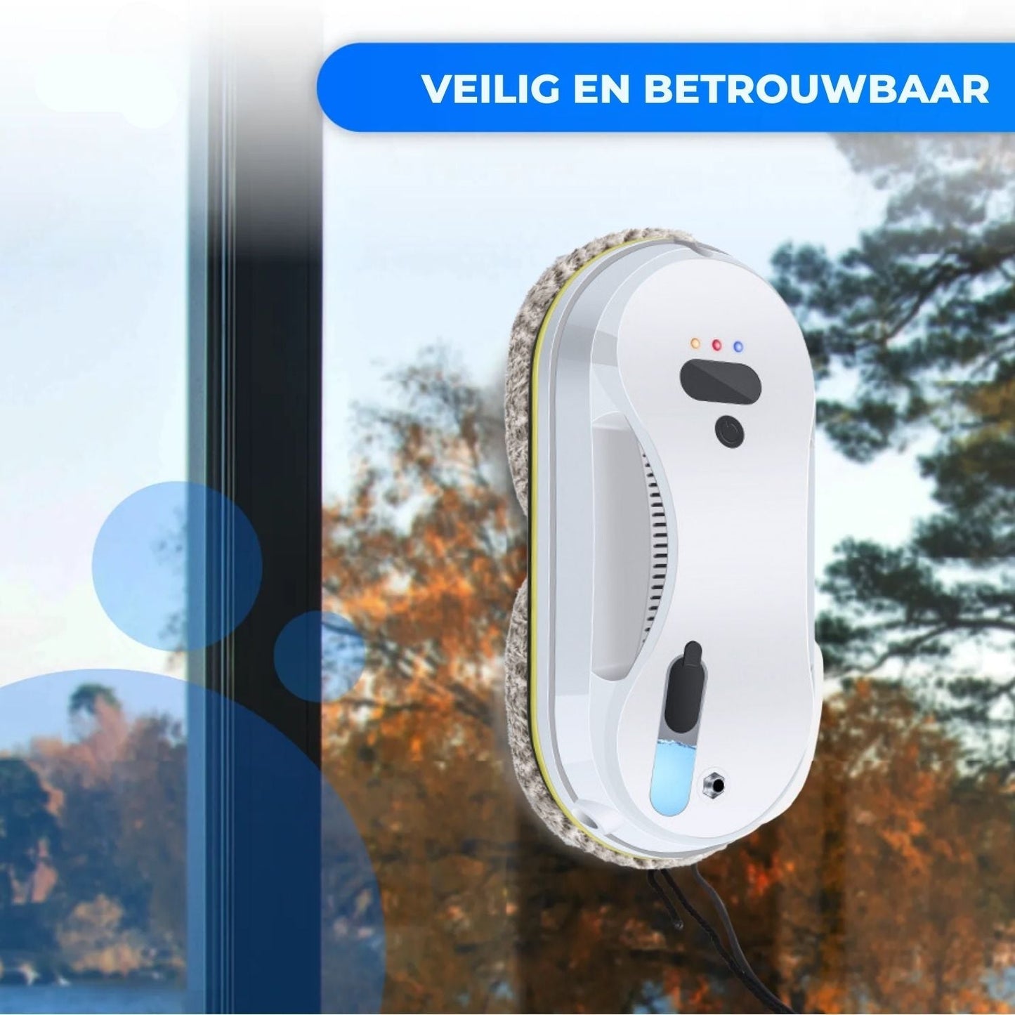 Ramenrobot LuxoClean - Automatische Ruitenschoonmaker met Sensoren