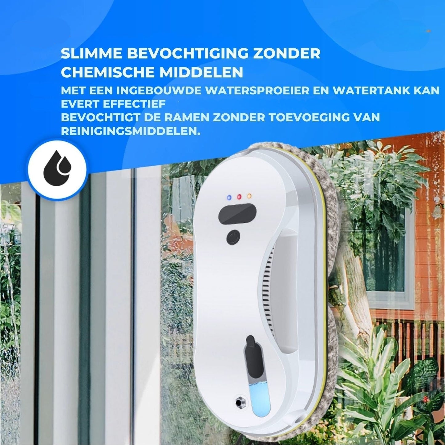 Ramenrobot LuxoClean - Automatische Ruitenschoonmaker met Sensoren